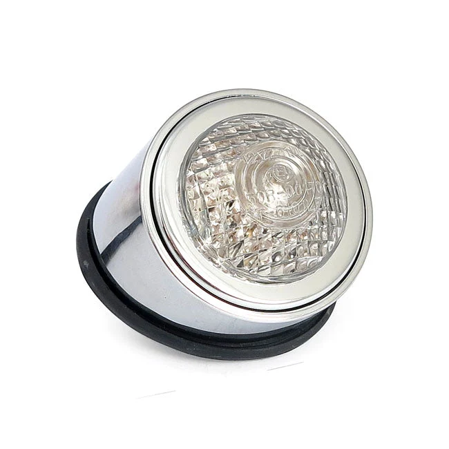 Old School Type 1 LED Achterlicht Chroom Heldere Lens