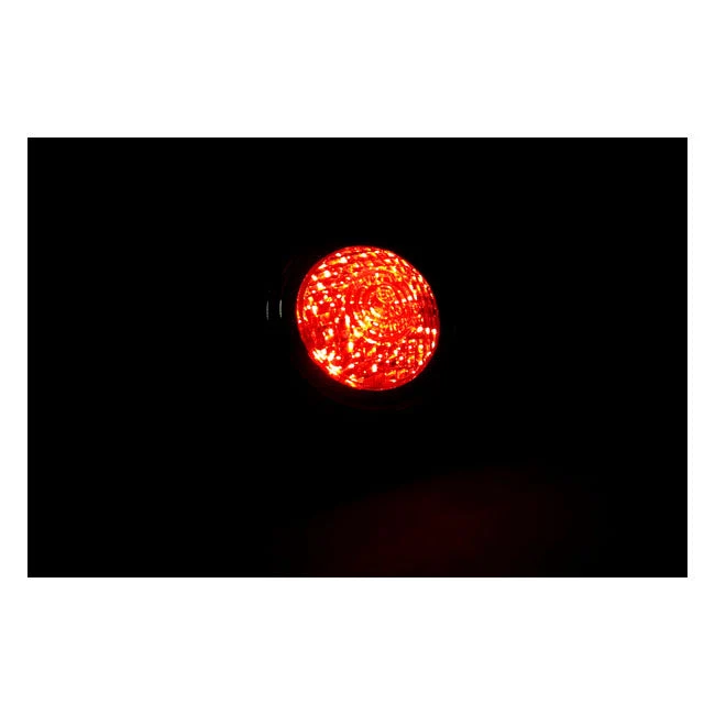 Old School Type 1 LED Achterlicht Chroom Heldere Lens