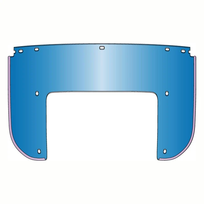 NC onderste windscherm gepareld blauw HD 7-bouts