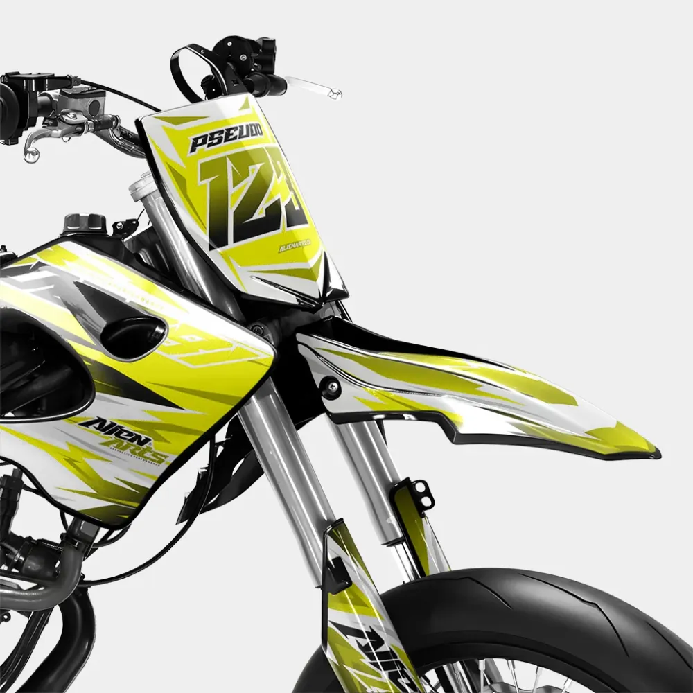 ONYX - Decoratieset DERBI 50cc - Geel