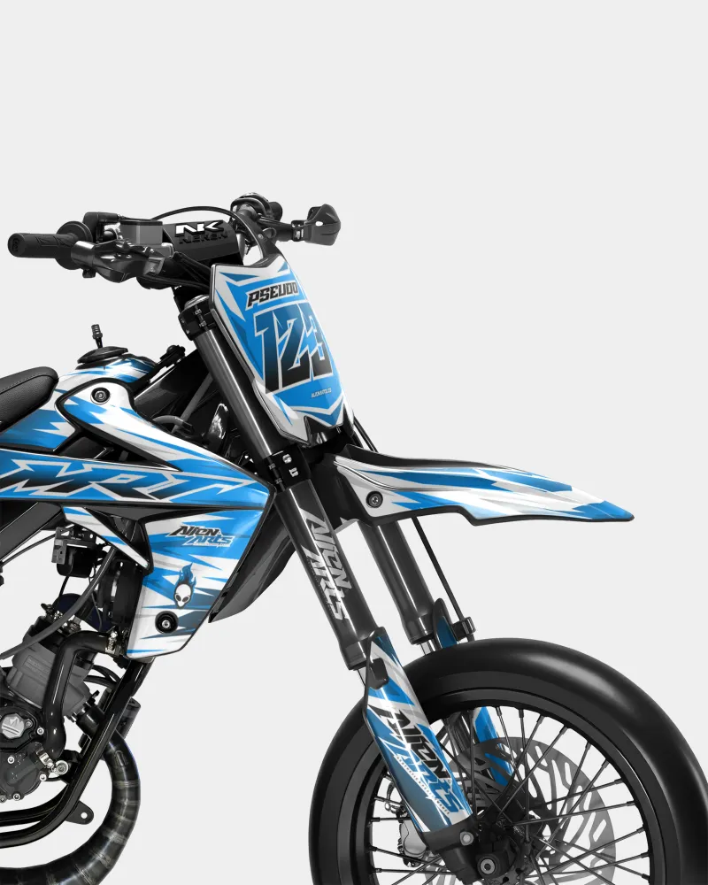ONYX - Decoratieset RIEJU 50cc - Blauw