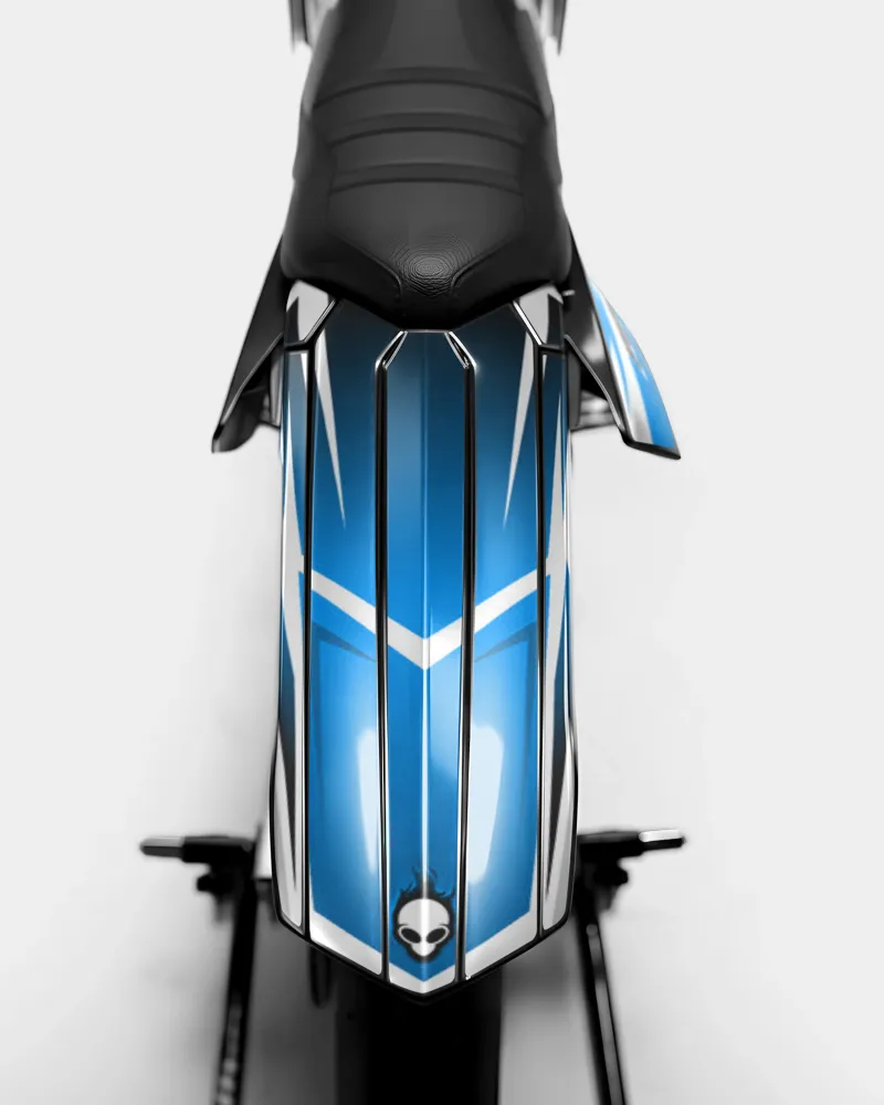 ONYX - Decoratieset RIEJU 50cc - Blauw