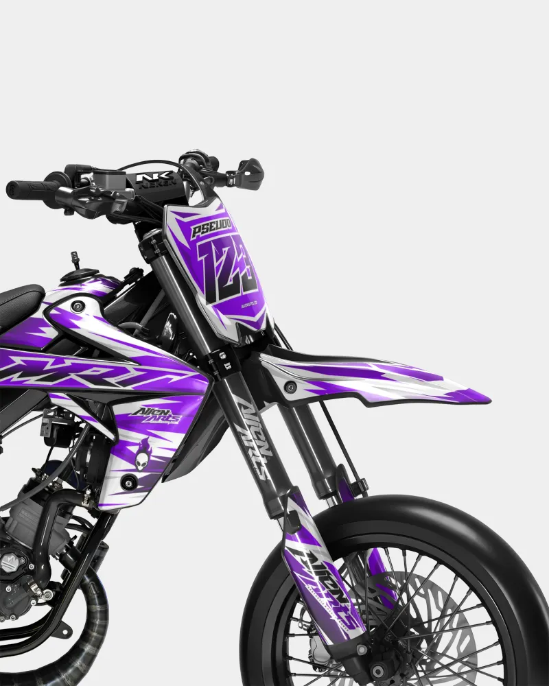 ONYX - Decoratieset RIEJU 50cc - Paars