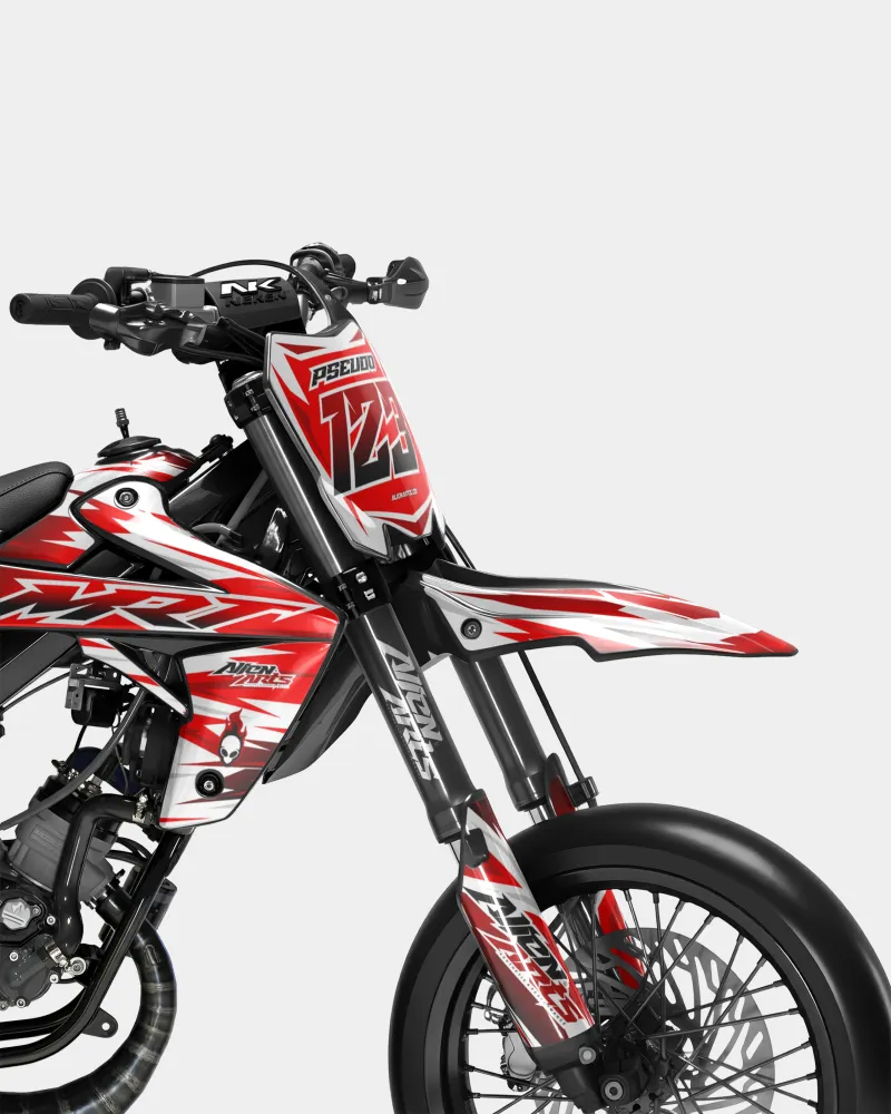 ONYX - Decoratieset RIEJU 50cc - Rood