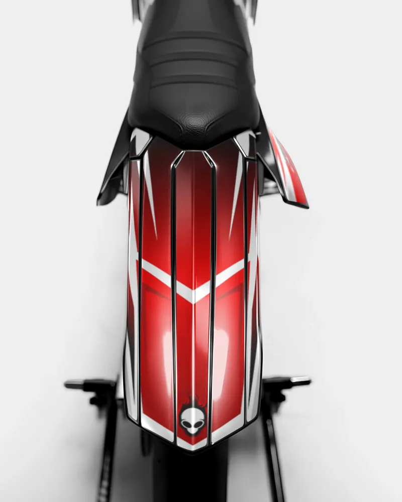 ONYX - Decoratieset RIEJU 50cc - Rood