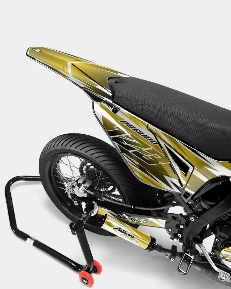 ONYX - Decoratieset SHERCO 50cc - Donkergeel
