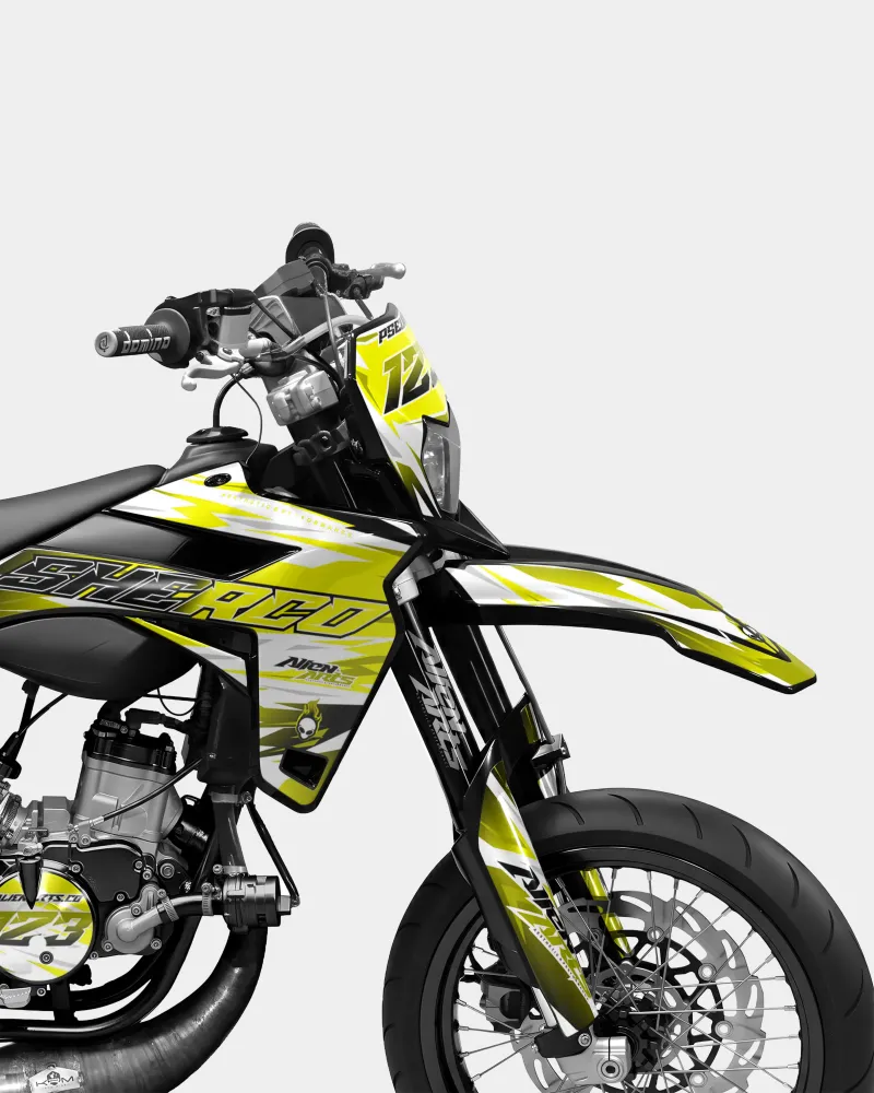 ONYX - Decoratieset SHERCO 50cc - Geel