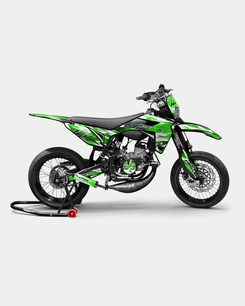 ONYX - Decoratieset SHERCO 50cc - Groen