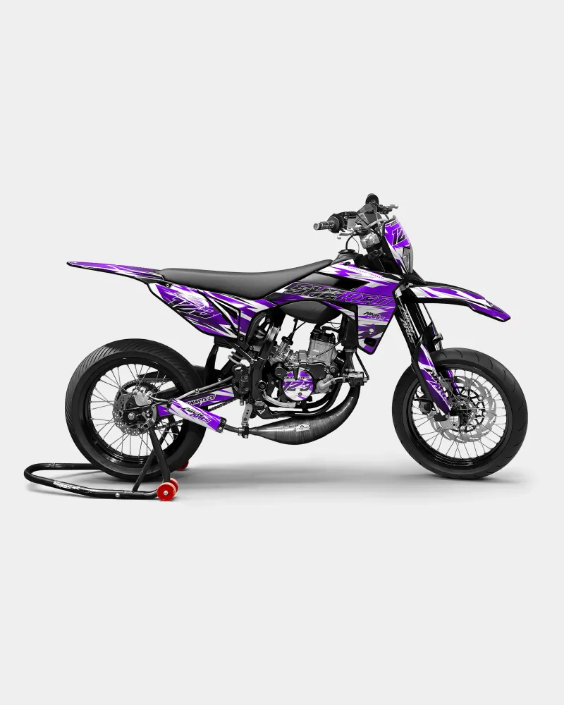ONYX - Decoratieset SHERCO 50cc - Paars