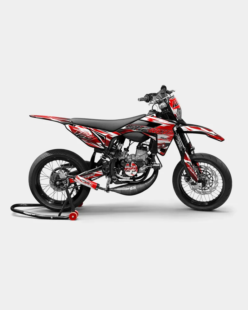 ONYX - Decoratieset SHERCO 50cc - Rood