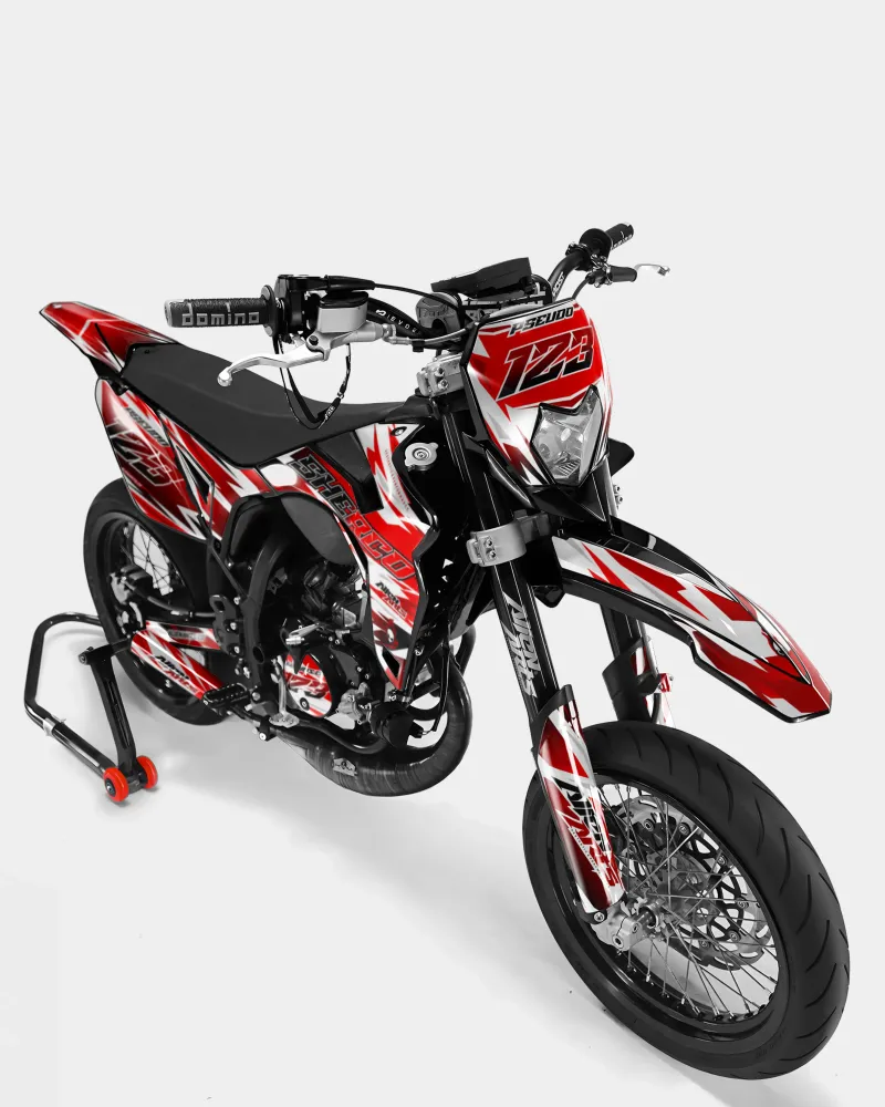 ONYX - Decoratieset SHERCO 50cc - Rood
