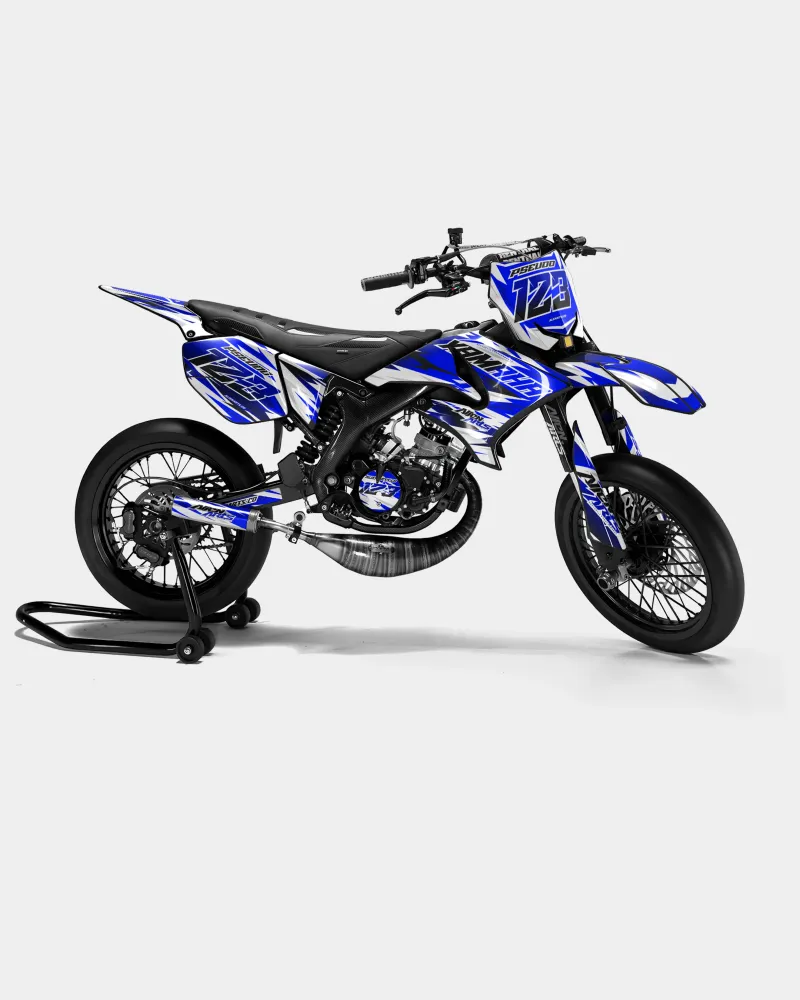 ONYX - Decoratieset YAMAHA DT 50cc - Donkerblauw