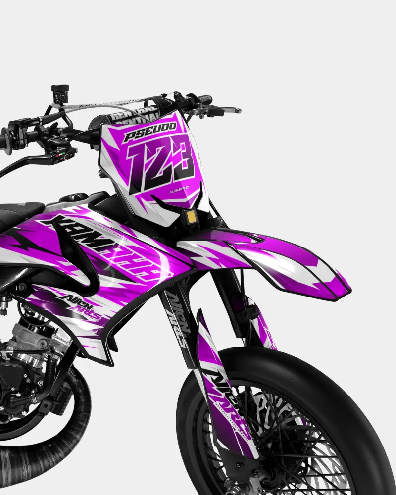 ONYX - Decoratieset YAMAHA DT 50cc - Roze