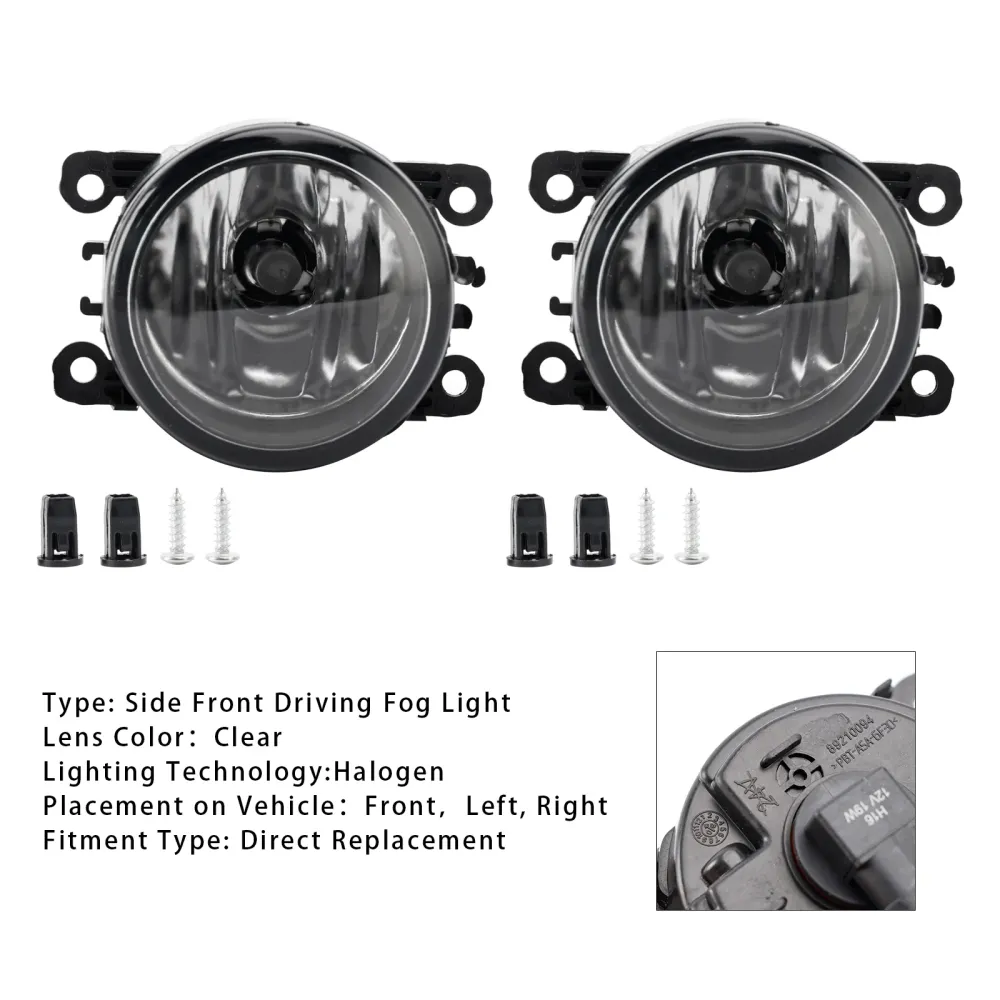 Paar Front Driving Mistlamp LH/RH 2N11-15201-AB Voor Ford Focus 2007-2011