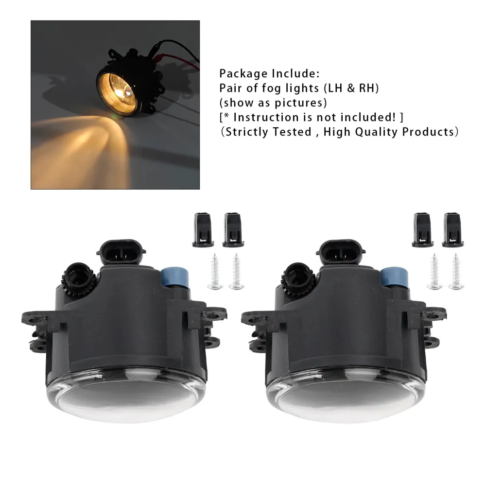 Paar Front Driving Mistlamp LH/RH 2N11-15201-AB Voor Ford Focus 2007-2011