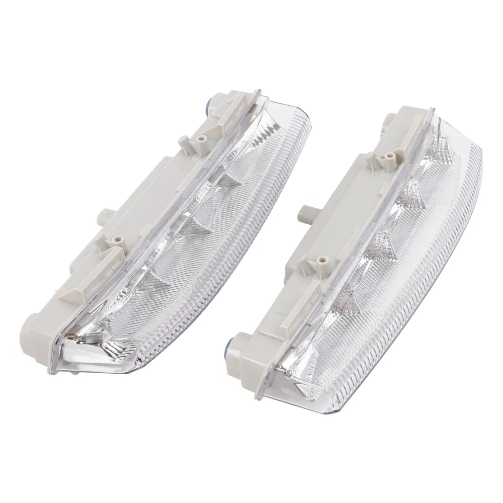 Paar LED-dagrijverlichting met mistlampen voor Mercedes-Benz W204 S204 W212 2007-2014