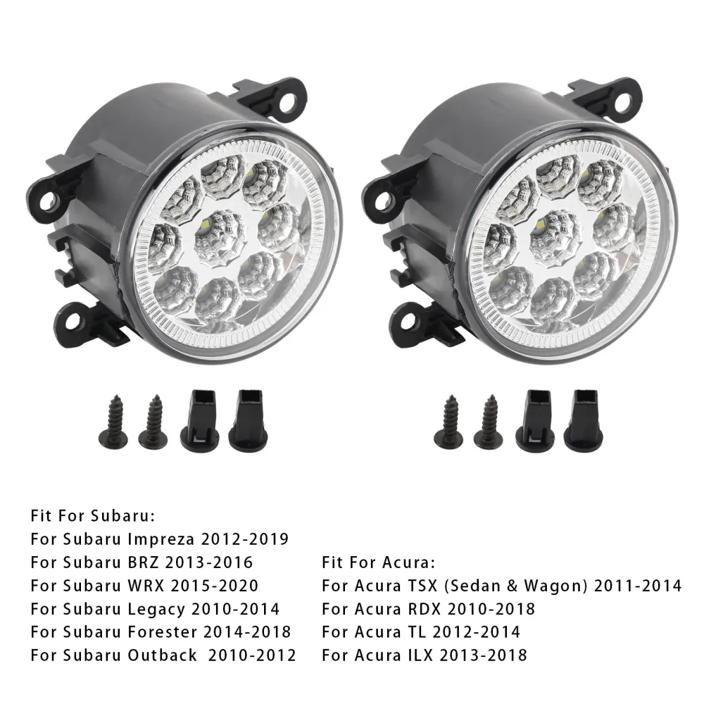 Paar LED-dagrijverlichting mistlampen voor Nissan Frontier 2005-2019 84501AJ00A