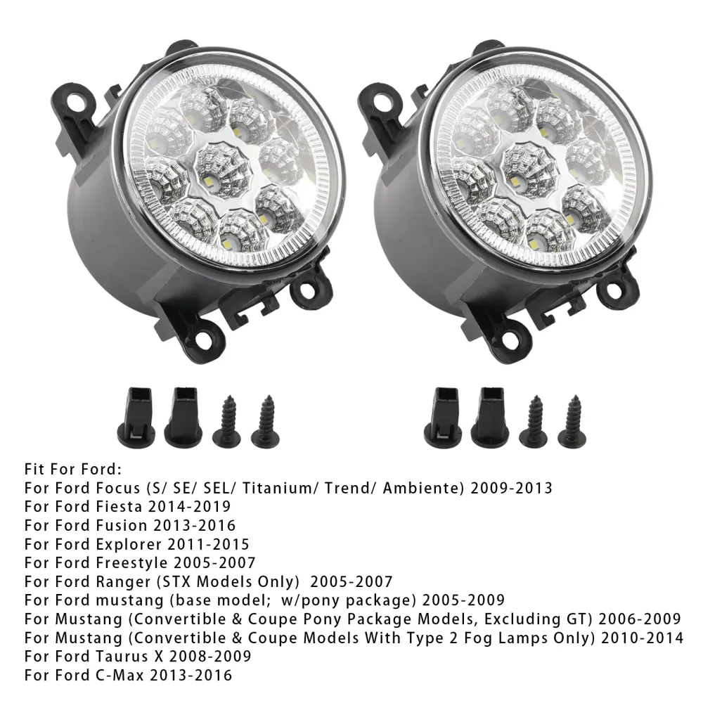 Paar LED-dagrijverlichting mistlampen voor Nissan Frontier 2005-2019 84501AJ00A