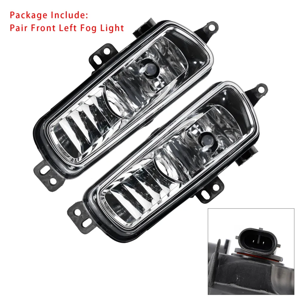 Paar mistlampen voor met lampen voor Ford Transit Custom 2014-2023