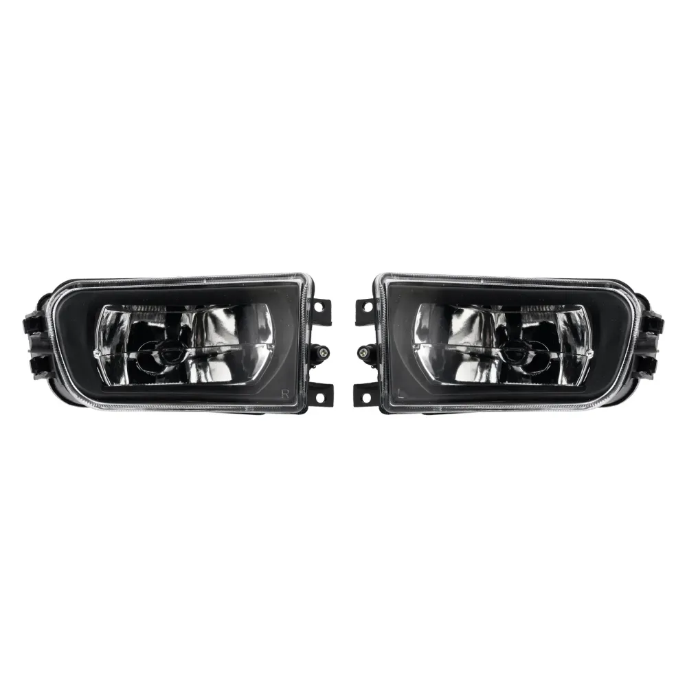 Paar Voorbumper Mistlamp Lamp Behuizing Shell Voor BMW E39 5-Serie 1995-1998