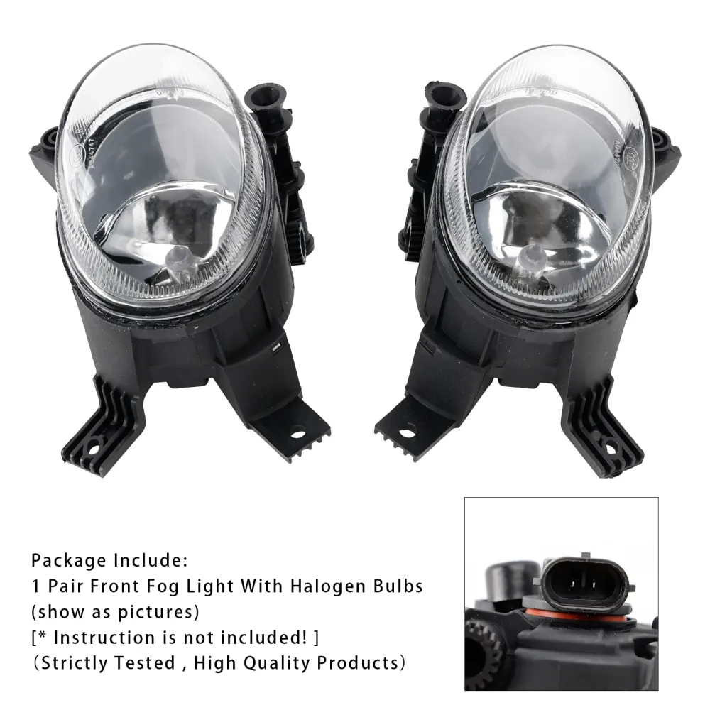 Paar Voorbumper Mistlamp Lampen Voor Audi A3 2003-2013 A4 B7 2004-2008