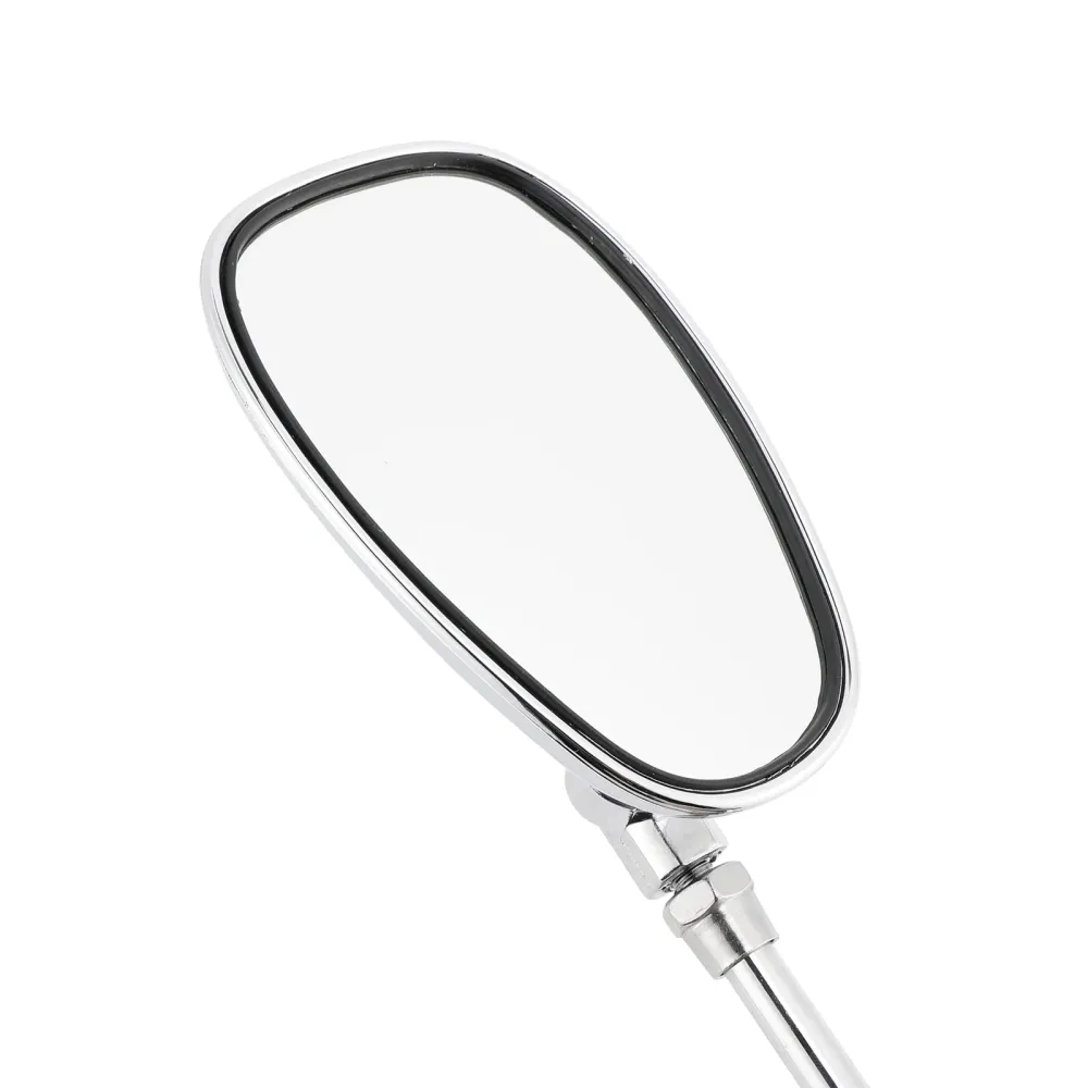 Paar Zwarte M10 Achteruitkijkspiegels Voor Yamaha V-Star XVS650 1998-2004 XVS1100 00-09