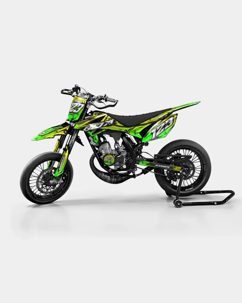 PAVO - Decoratieset BETA 50cc - Geel Groen