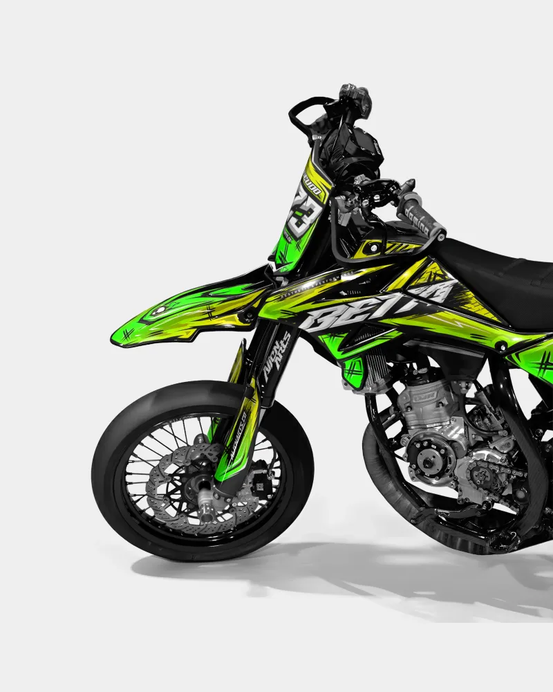 PAVO - Decoratieset BETA 50cc - Geel Groen