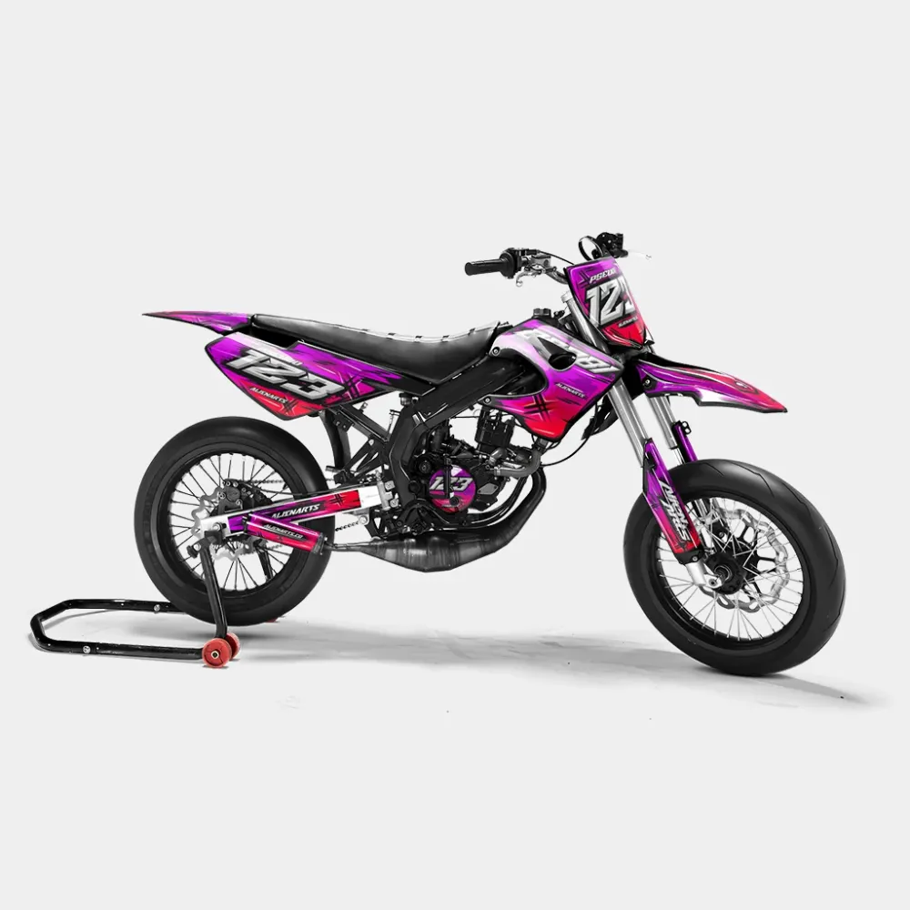 PAVO - Decoratieset DERBI 50cc - Roze