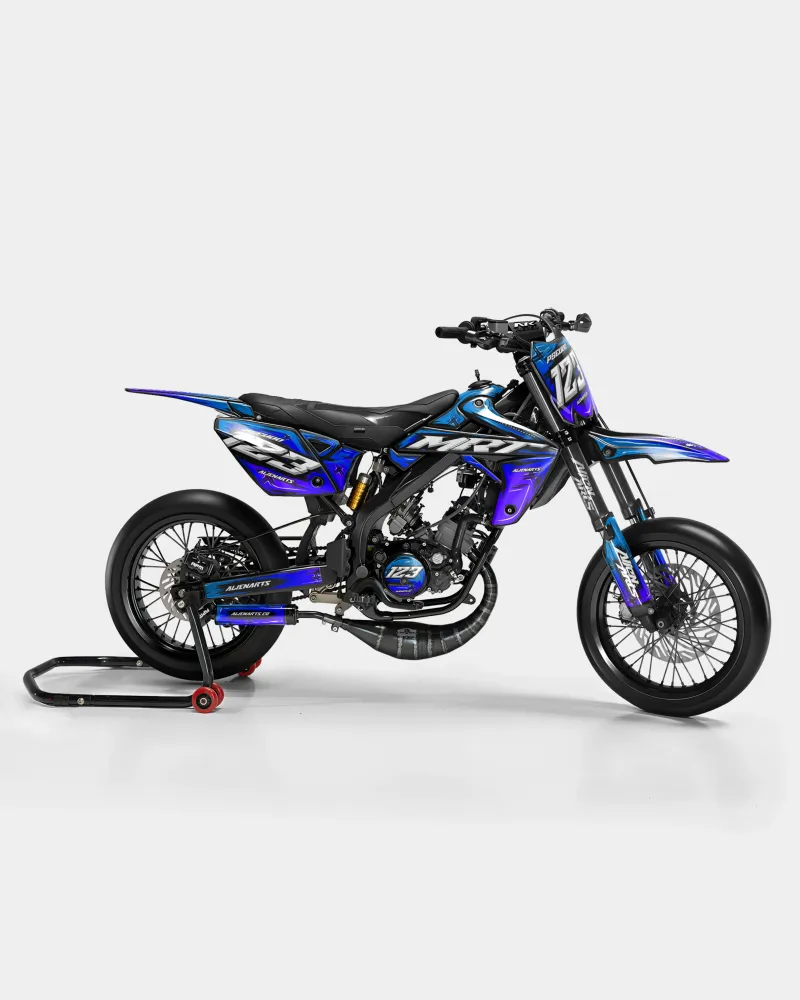 PAVO - Decoratieset RIEJU 50cc - Blauw