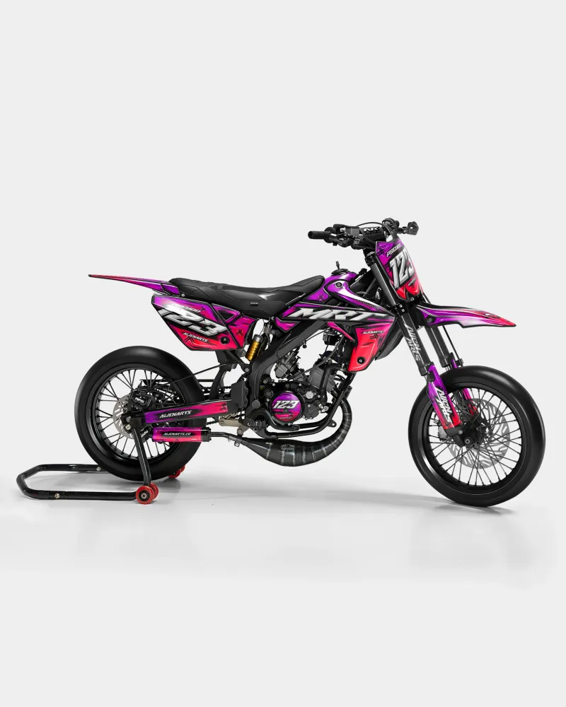 PAVO - Decoratieset RIEJU 50cc - Roze