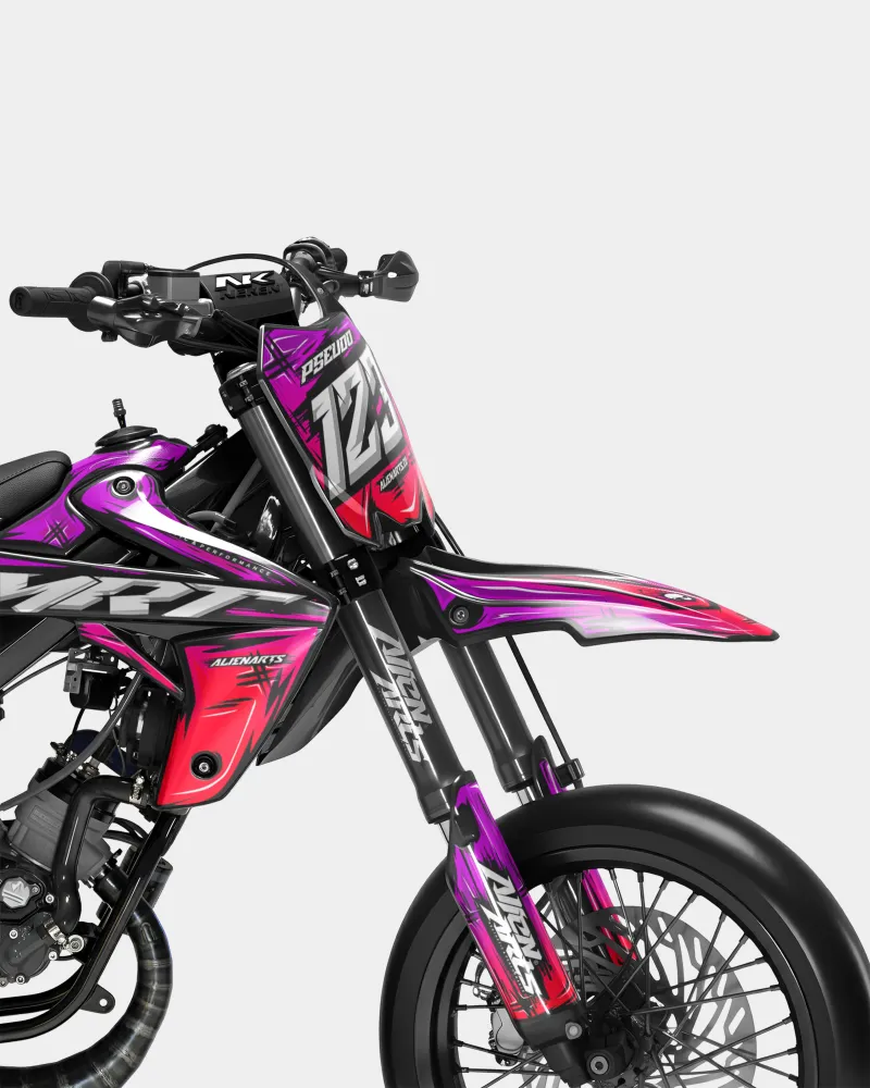 PAVO - Decoratieset RIEJU 50cc - Roze
