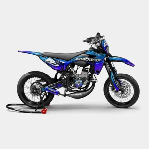 PAVO - Decoratieset SHERCO 50cc - Blauw