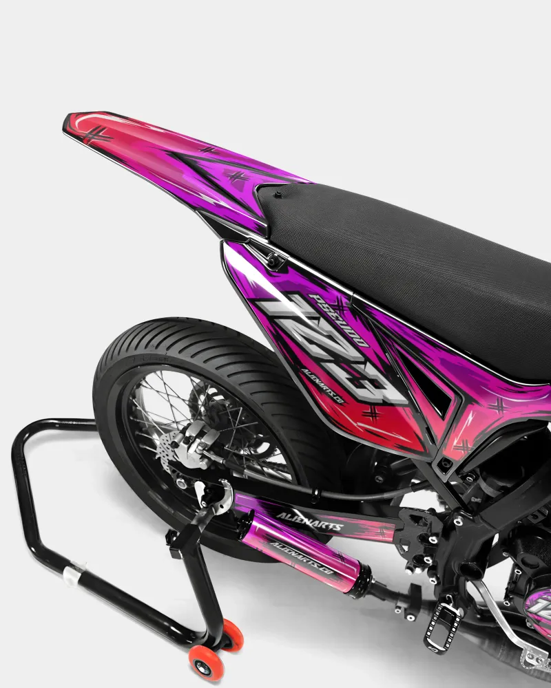 PAVO - Decoratieset SHERCO 50cc - Roze
