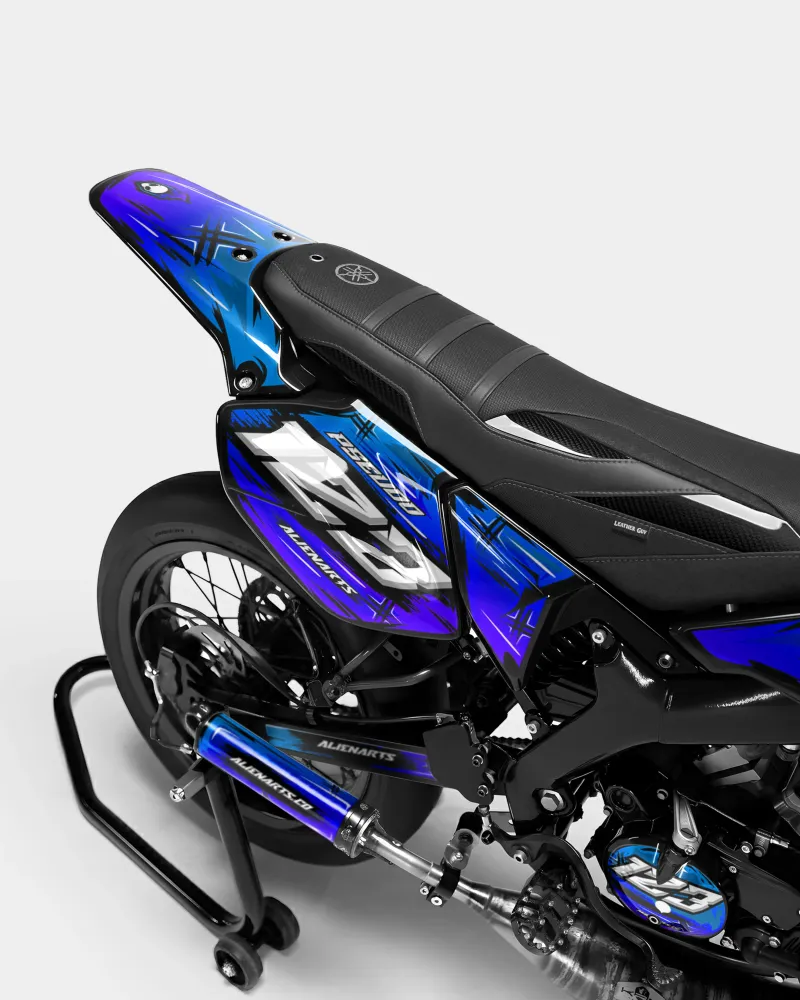 PAVO - Decoratieset YAMAHA DT 50cc - Blauw