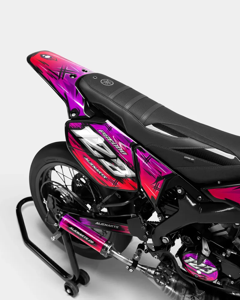 PAVO - Decoratieset YAMAHA DT 50cc - Roze