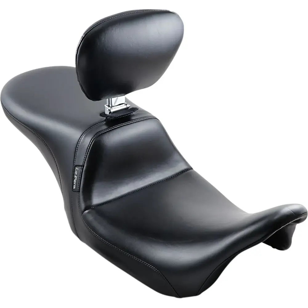 Le Pera Daytona 2-Up-zadel met rugleuning voor Harley