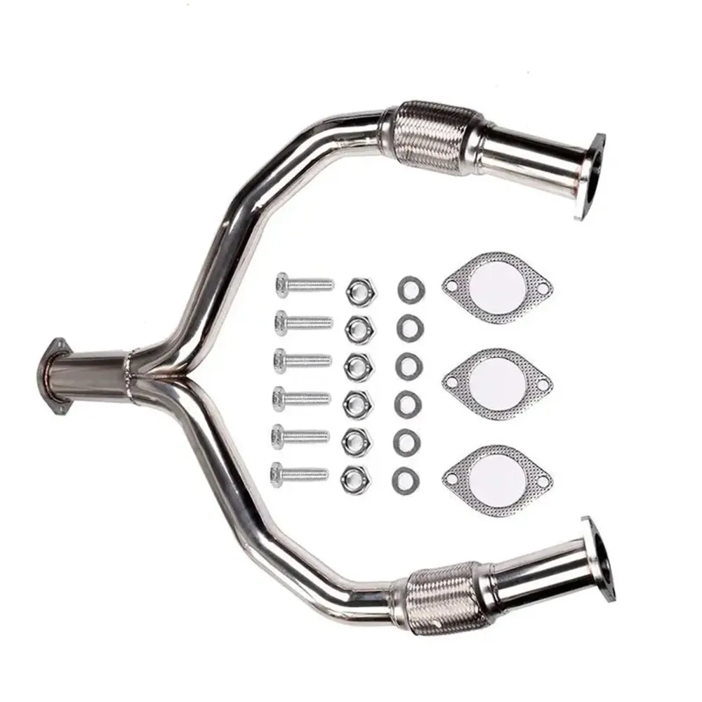 Y Pijp Downpipe Uitlaat voor 2008-2016 Nissan 370Z Z34/Infiniti G37 V36 VQ37VHR 3.7L