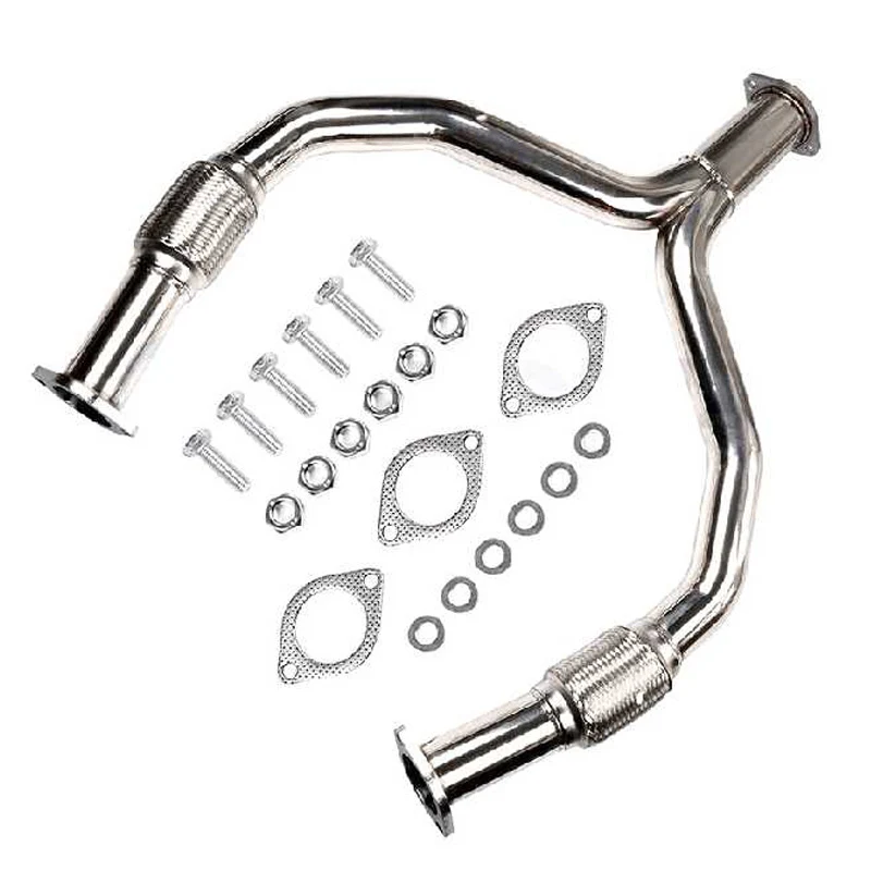 Y Pijp Downpipe Uitlaat voor 2008-2016 Nissan 370Z Z34/Infiniti G37 V36 VQ37VHR 3.7L