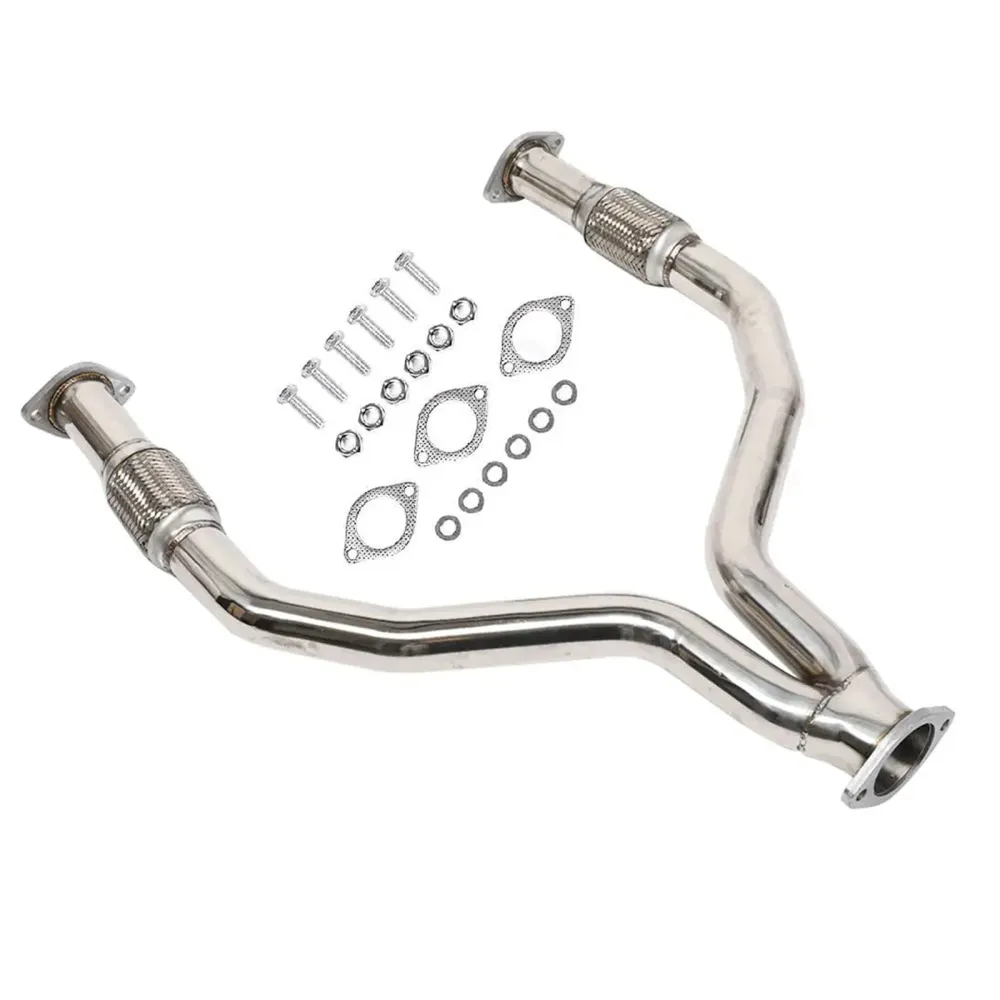 Y Pijp Downpipe Uitlaat voor 2008-2016 Nissan 370Z Z34/Infiniti G37 V36 VQ37VHR 3.7L
