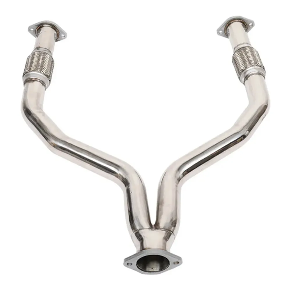 Y Pijp Downpipe Uitlaat voor 2008-2016 Nissan 370Z Z34/Infiniti G37 V36 VQ37VHR 3.7L