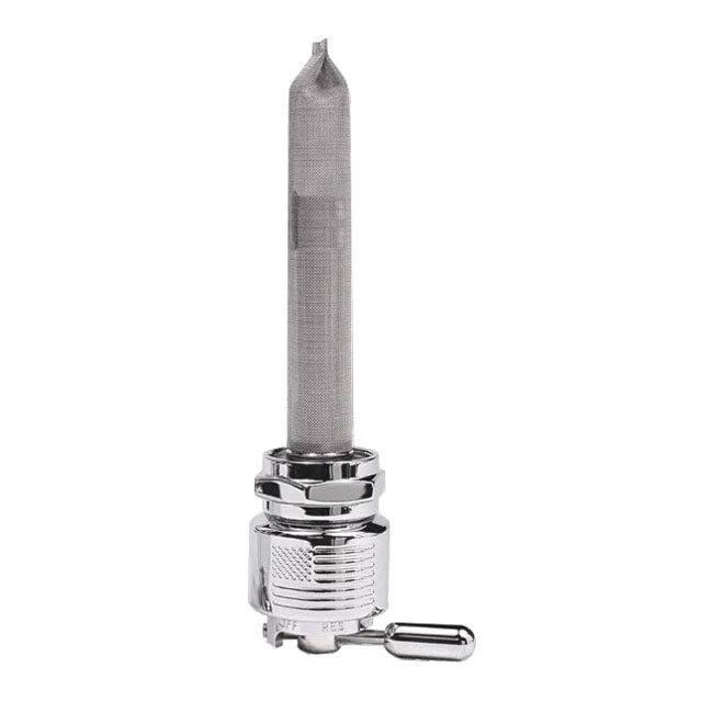 Pingel Power-Flo Ronde Liberty Tankkraan Achteruitlaat 22mm Chroom