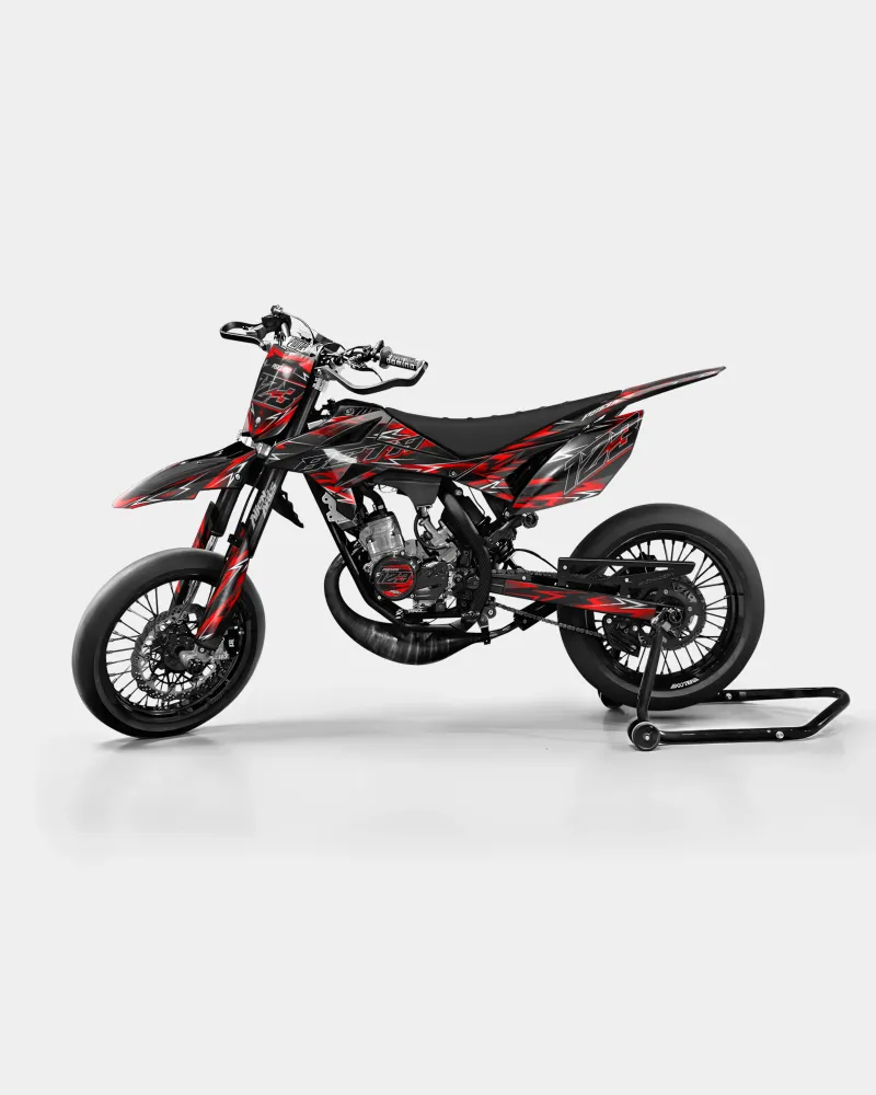 PIQUE - Decoratieset BETA 50cc - Rood