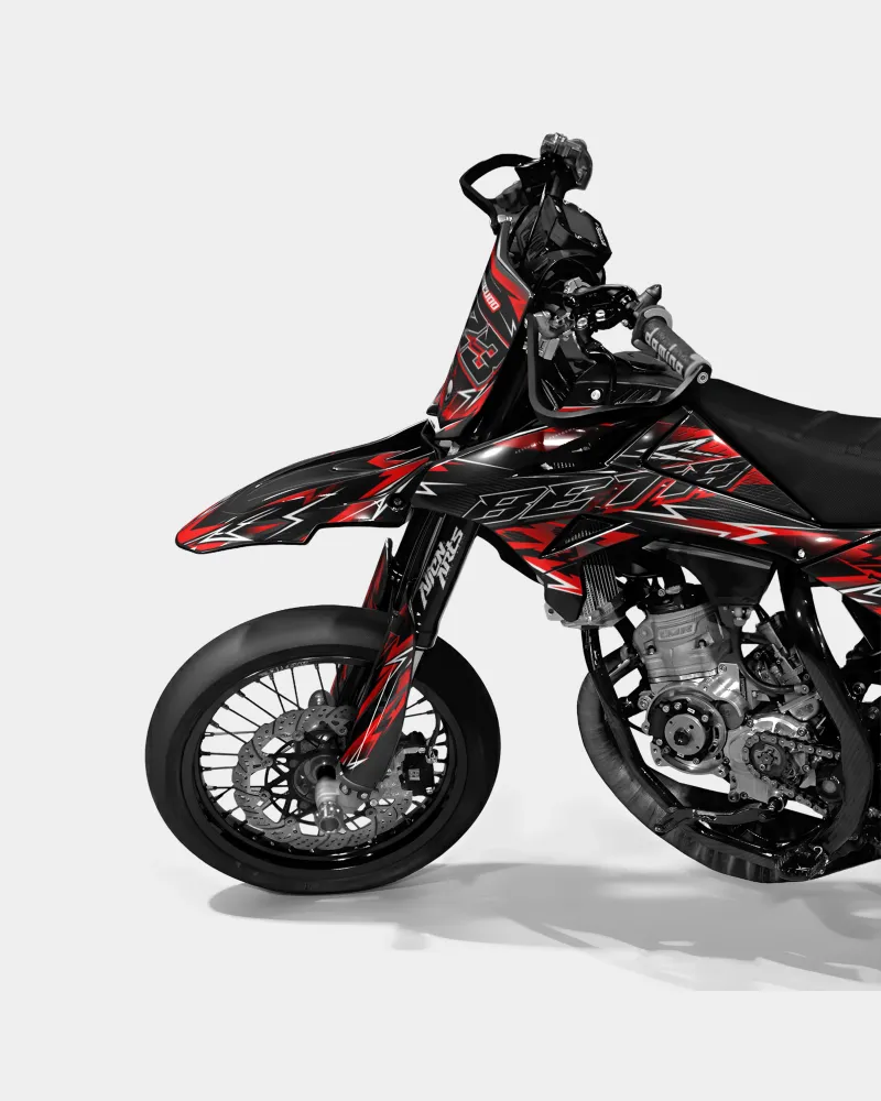 PIQUE - Decoratieset BETA 50cc - Rood