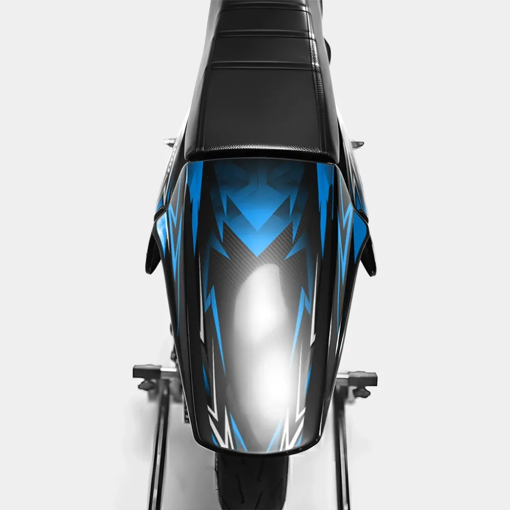 PIQUE - Decoratieset DERBI 50cc - Blauw