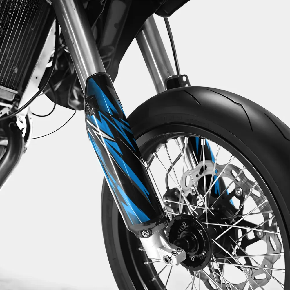PIQUE - Decoratieset DERBI 50cc - Blauw