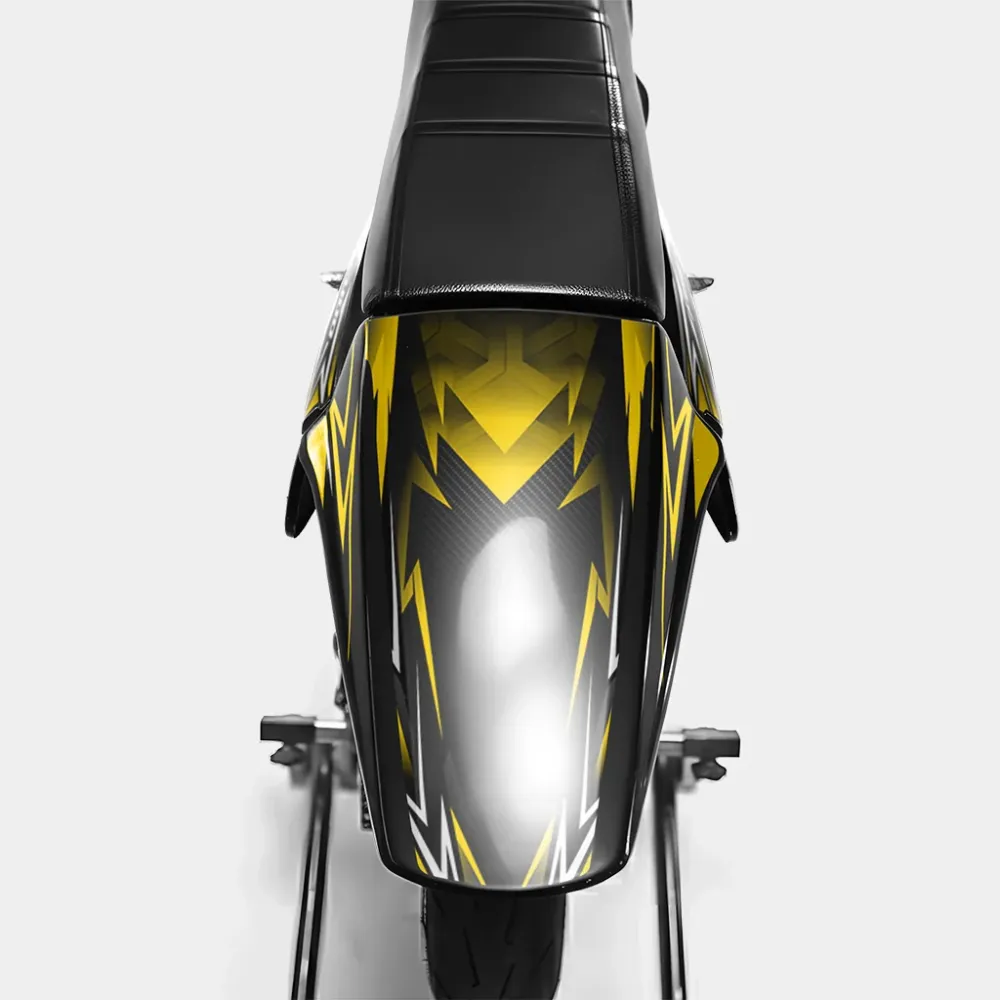 PIQUE - Decoratieset DERBI 50cc - Donkergeel