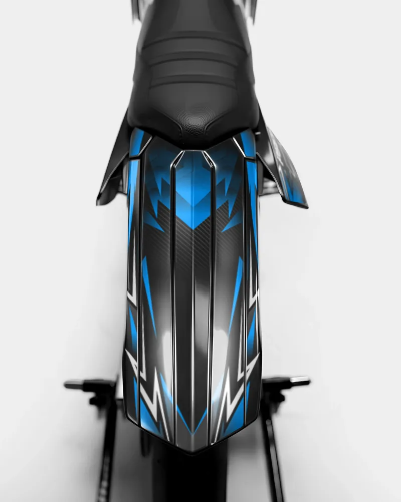 PIQUE - Decoratieset RIEJU 50cc - Blauw