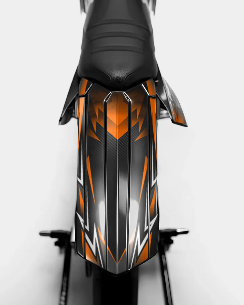 PIQUE - Decoratieset RIEJU 50cc - Oranje