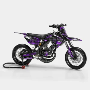 PIQUE - Decoratieset RIEJU 50cc - Paars